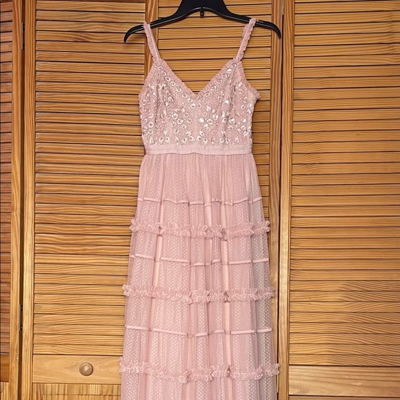 Pink Anthropologie Tulle Prom Dress/Gown - Picture 7 of 7